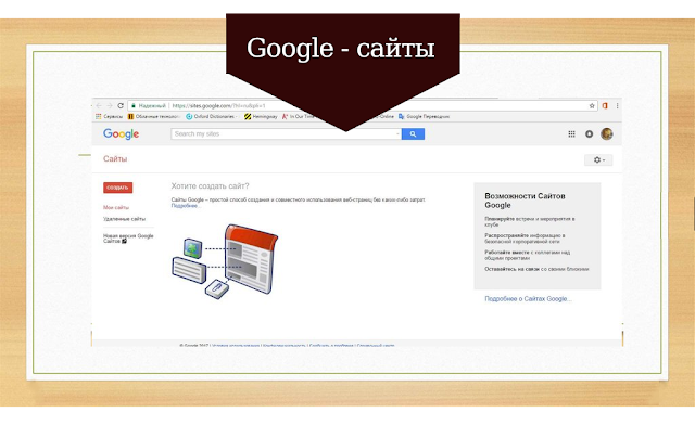 Google-сайты Google-сайты